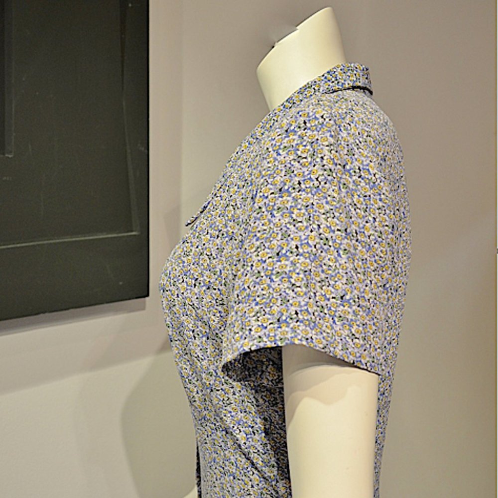 Vintage 90's Liberty Print B/F Maxi Dress - Picture 3 of 10